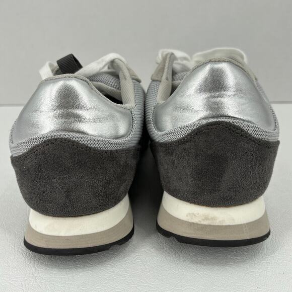 Just Fab JF Gwen Sneakers Magnet Gray Vapor Blue Athletic Shoes Women's Size 10 - Picture 7 of 9